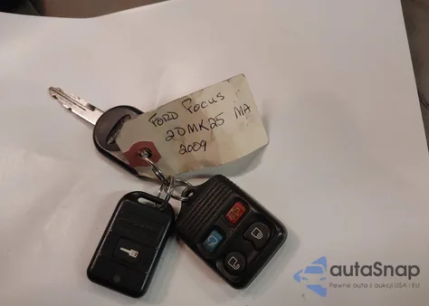 2009 Ford Focus Sel из США, поврежденный, VIN 1FAHP37N29W200542